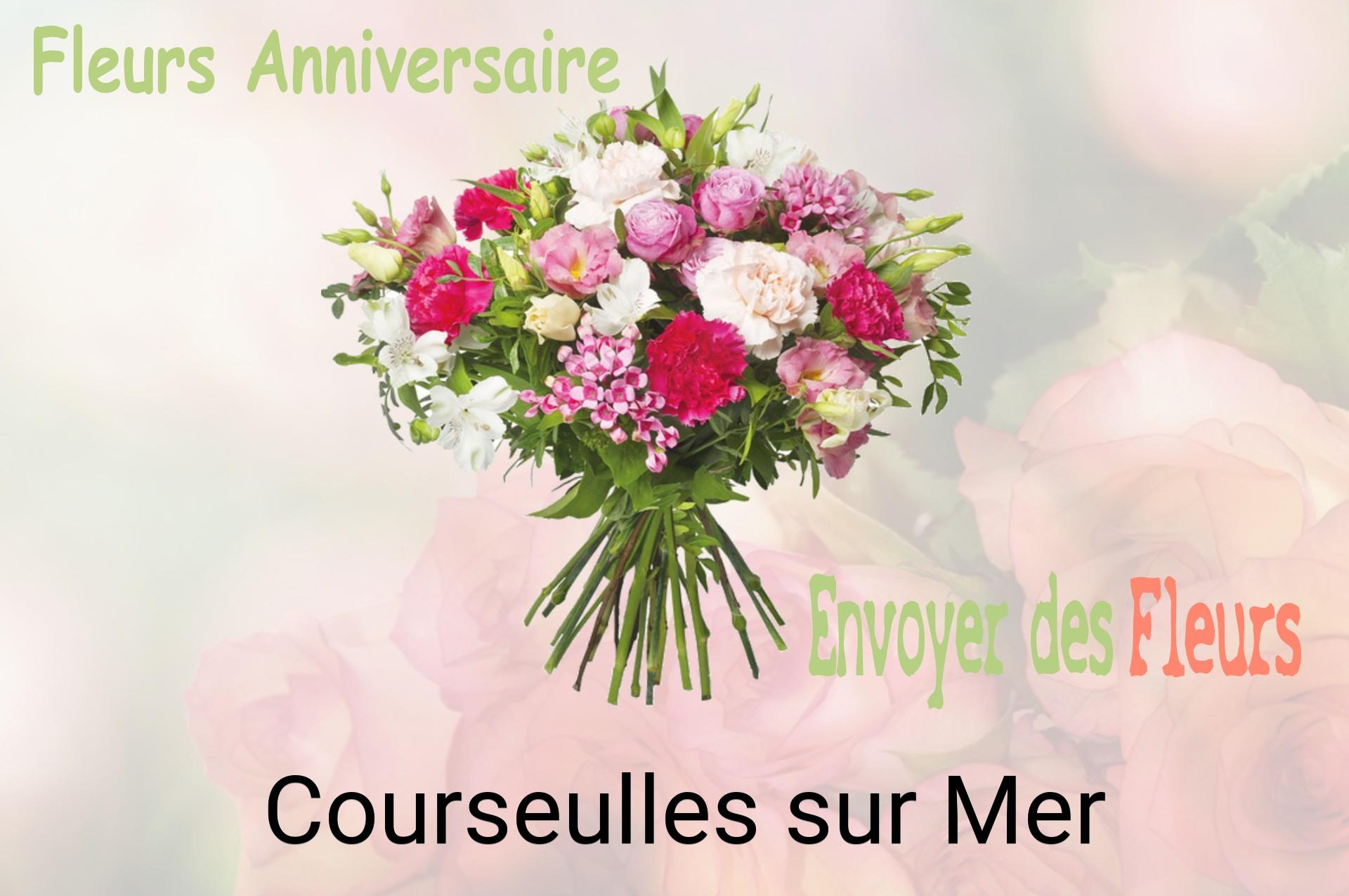 Bouquet de fleurs d’anniversaire livré à Courseulles-sur-Mer